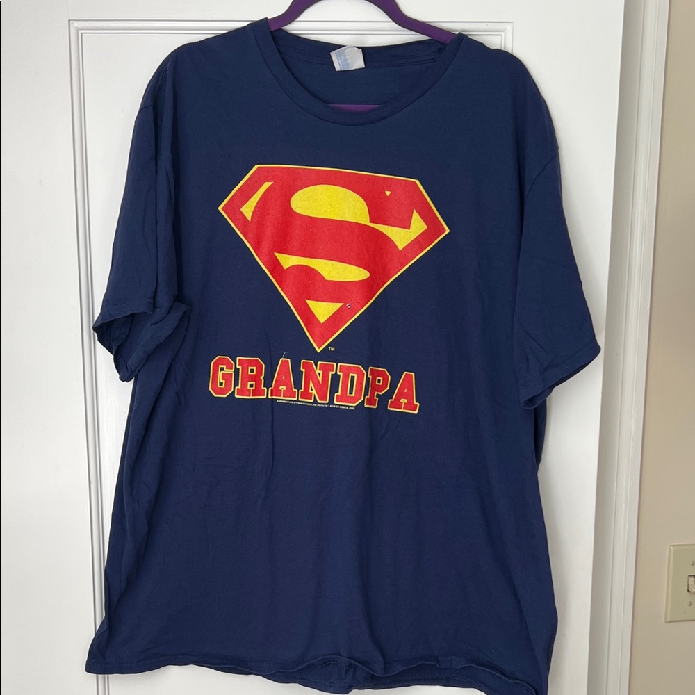 Men’s Navy 'Grandpa' Super Shield Short Sleeve Tee